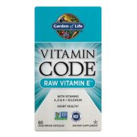 Garden of Life 生命花园, Vitamin Code, 原生複合維生素 E, 60 素食胶囊.